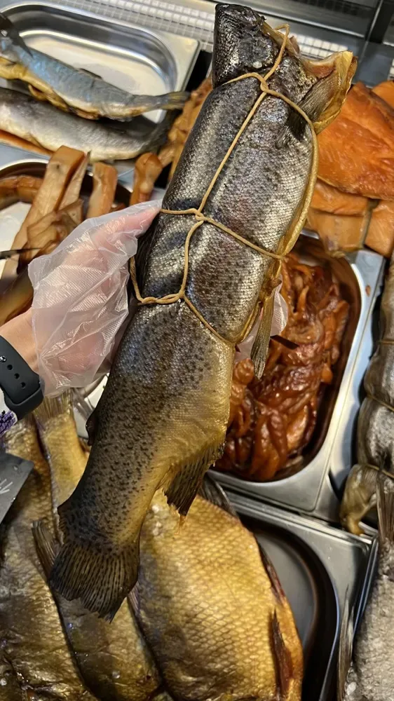 Форель гарячого копчення